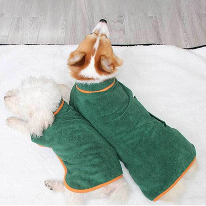 Dog Bathrobe Crewneck