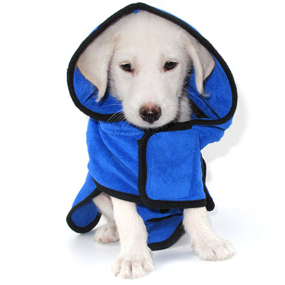 Dog Bathrobe Hooded